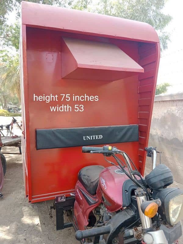 food cart, with registered rikshaw (loader) 0