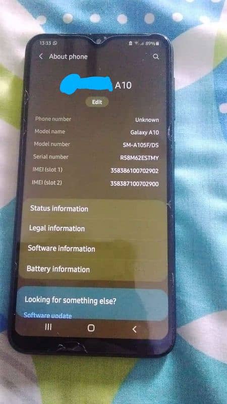 Samsung Galaxy A10 4