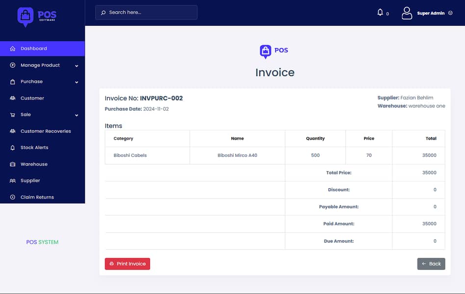 Inventory Management & POS System 7