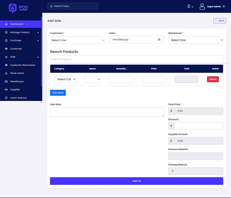 Inventory Management & POS System 8