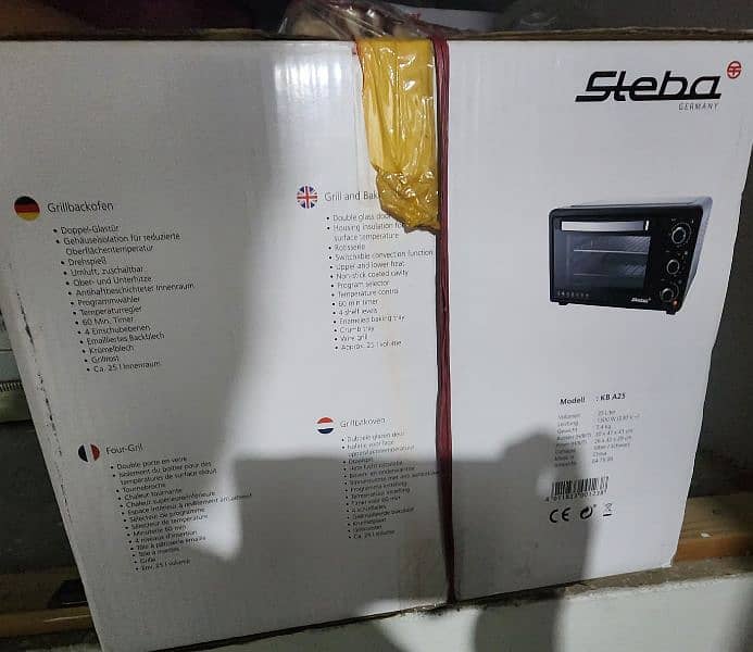 Steba Germany microwave oven Brand New 1