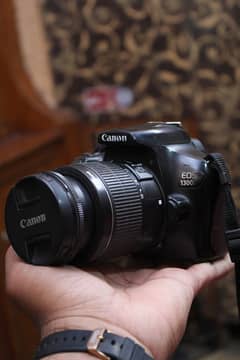 Canon 1300d with 18/55mm Lens