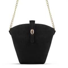 Stylish Black crossbody bag