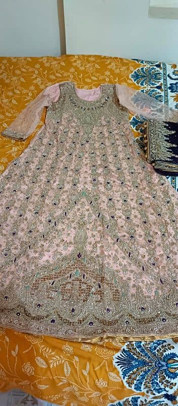 walima dress almost new with zari work 0