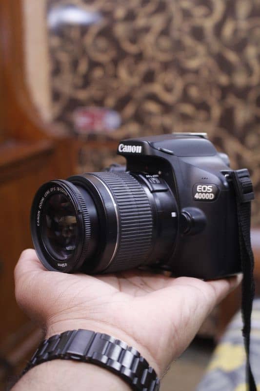 Dslr canon 4000d 18/55mm lens WiFi model 10/10++ 1