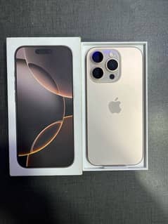 iPhone 16 pro 256GB non pta hk desert titanium