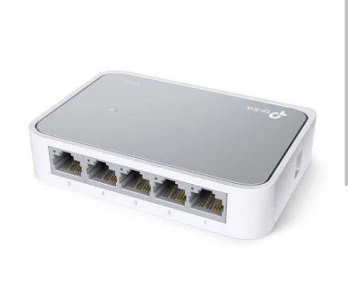 TP Link 5port switch 10/100mb 1