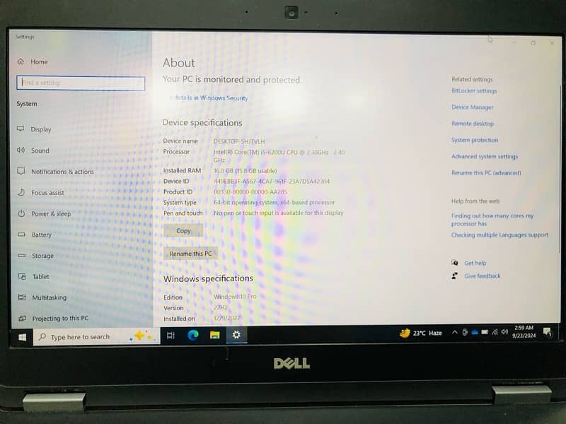 dell i5 16gb RAM 3