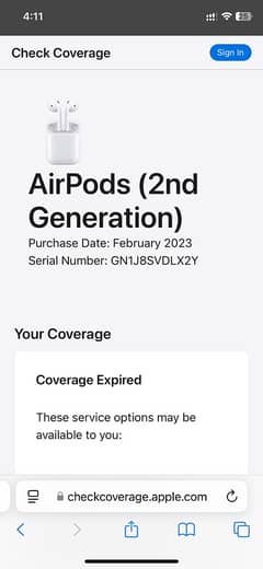 Apple airpods generation 2