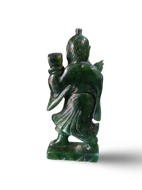 Vintage Carved Jade Oriental Sculpture 1