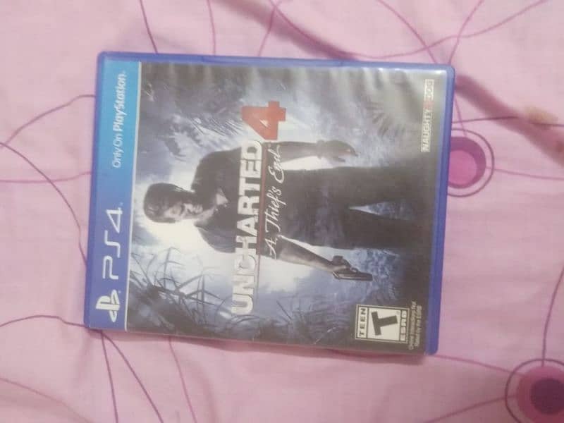 PS4 Game Uncharted 4 0