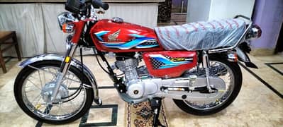 Honda CG 125 2024 brand new bike first owner