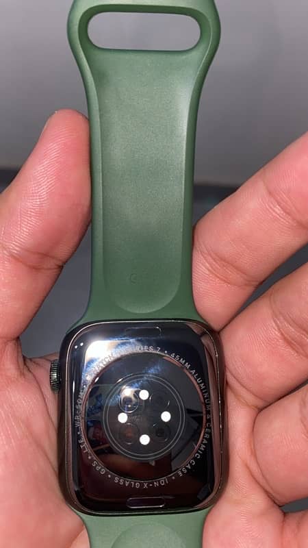 Apple Watch Series 7 45mm (green) cellular gps 6