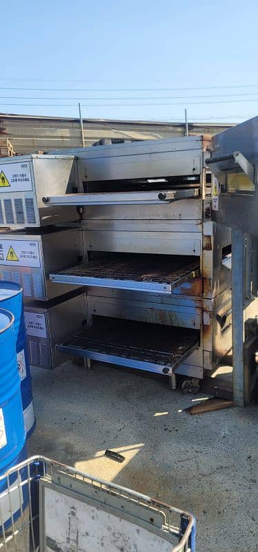 conveyor belt pizza oven lincolin impinger 32" belt USA import 3