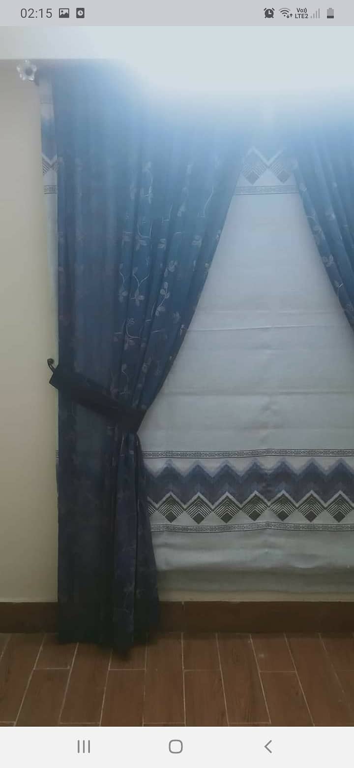 Curtain with blind for sale 1