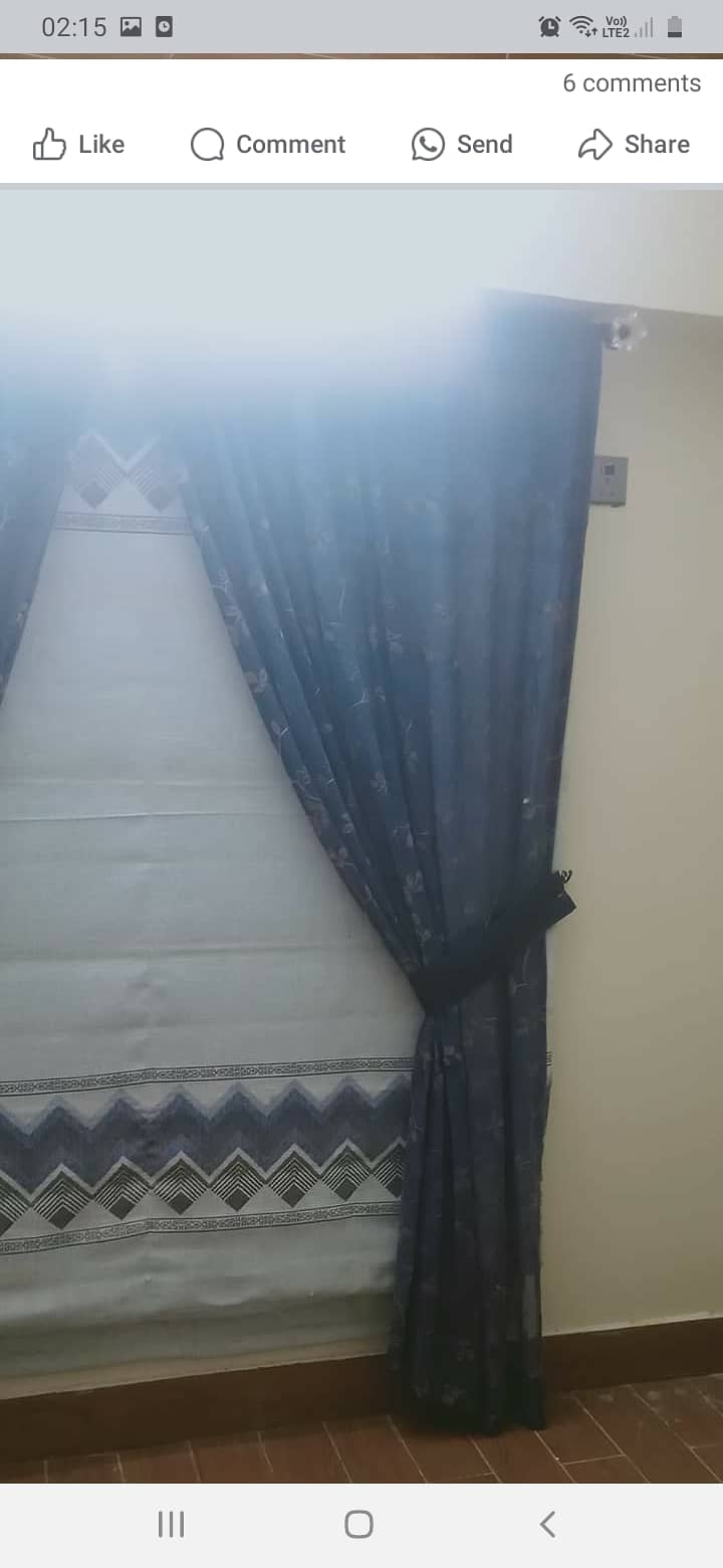 Curtain with blind for sale 2