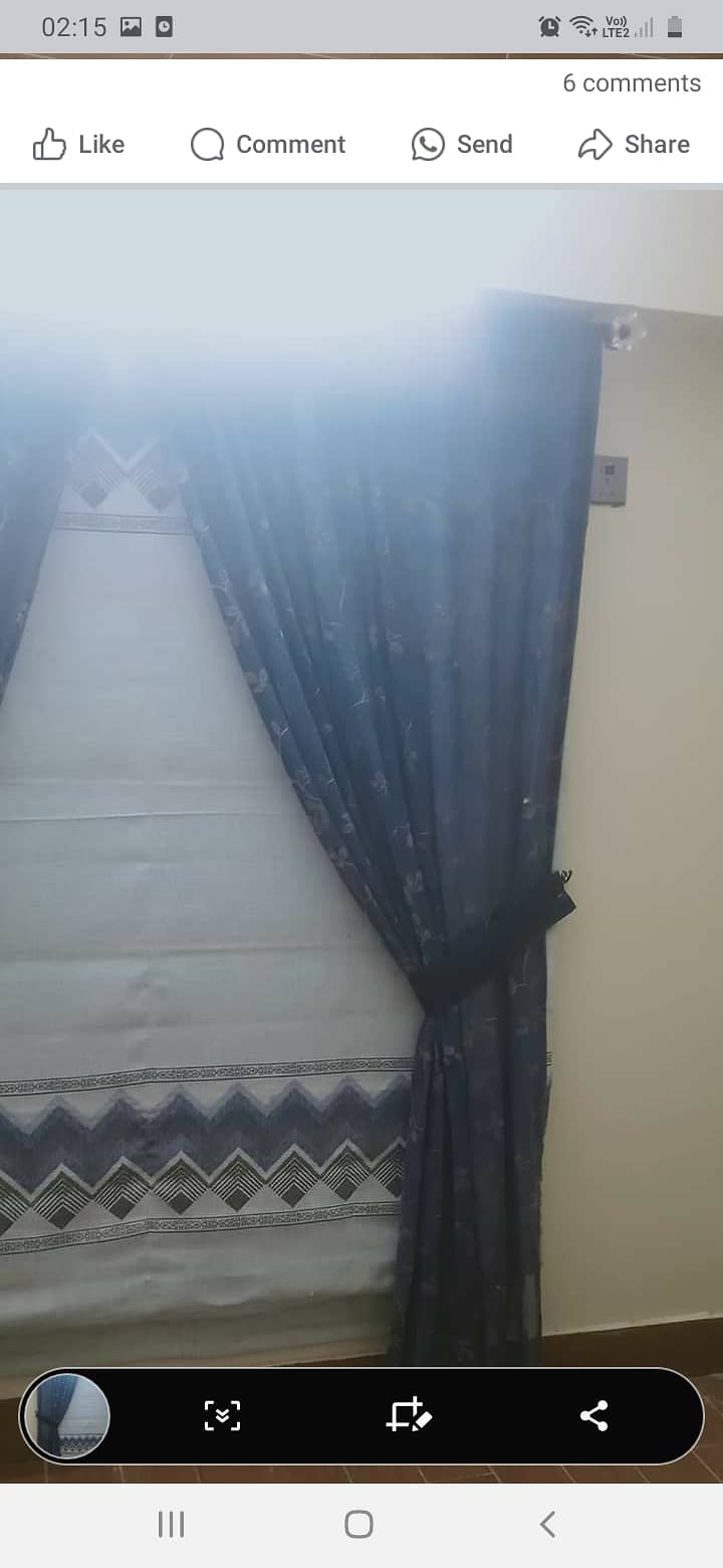 Curtain with blind for sale 5