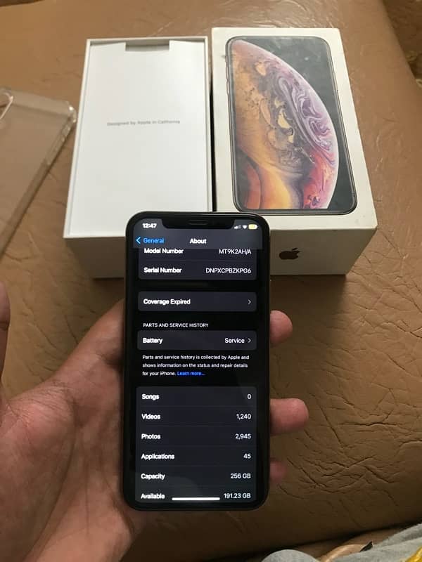 iPhone Xs 256gb Dual PTA APPROVED 6