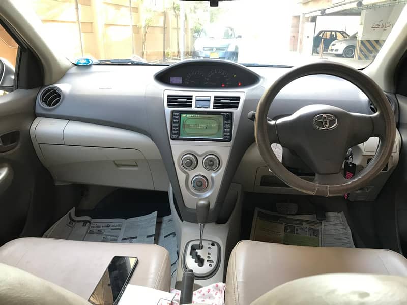 Toyota Belta 2008 TOYOTA BELTA  MODEL 2008 REG. 2012 ORIGINAL SILVER M 7