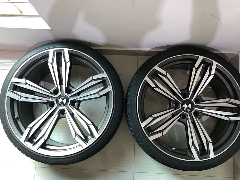 BMW 20" rims tyres Staggered 0