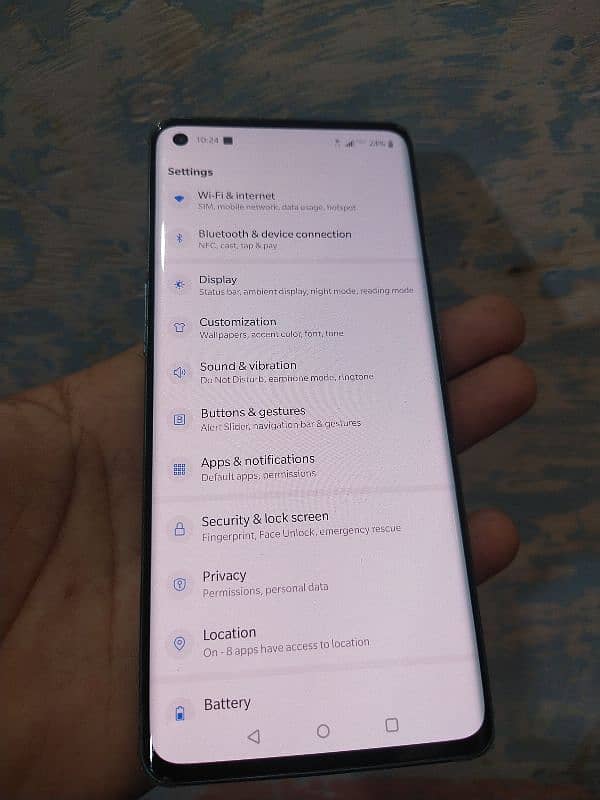 OnePlus 8 5G 8GB Ram 128GB Memory PTA approved 7