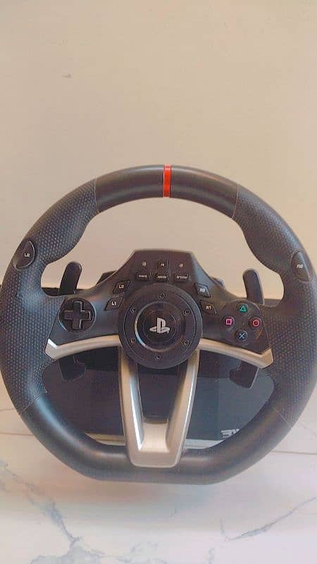 PS4 pro and steering wheel best condition 3