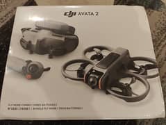 DJI AVATA 2 fly more combo 3 batteries SEAED BOX