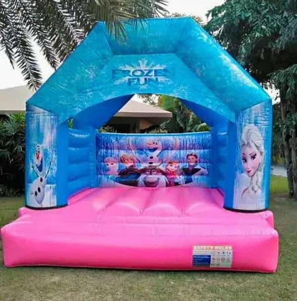 jumping castle in rent cotton candy Pop corn magic show0332-4761001 0