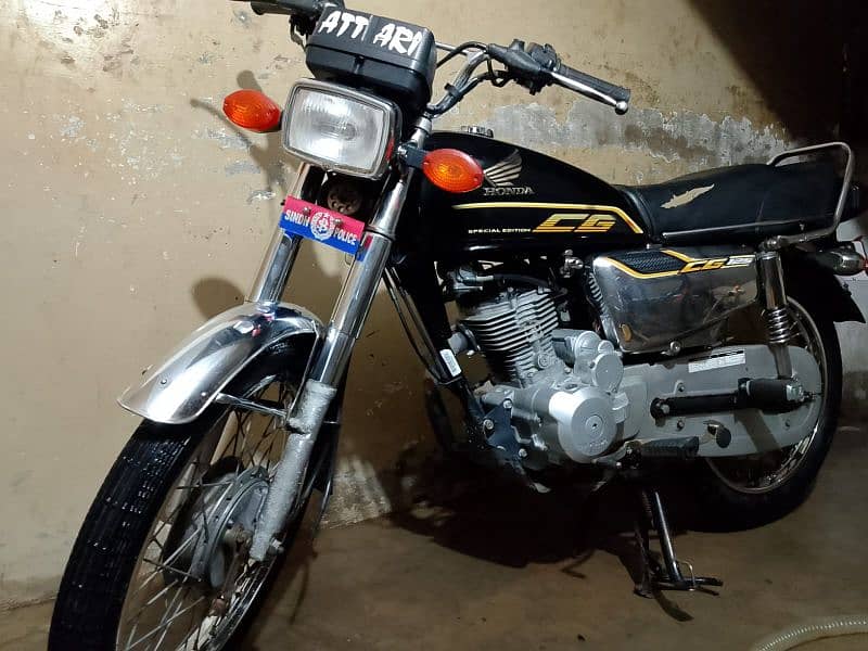 cg 125 se, self start, mint condition 4