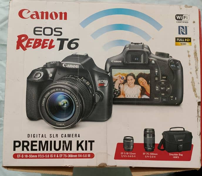 Canon EOS Rebel T6 0