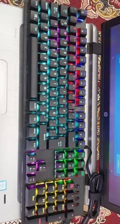 HP GK100F Mechanical keyboard, RGM Mechanical Gaming keyboard