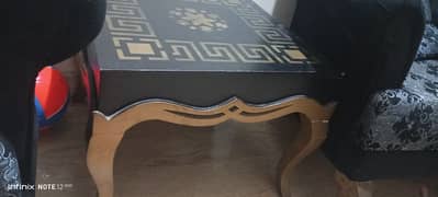 sofa and large center table for sale