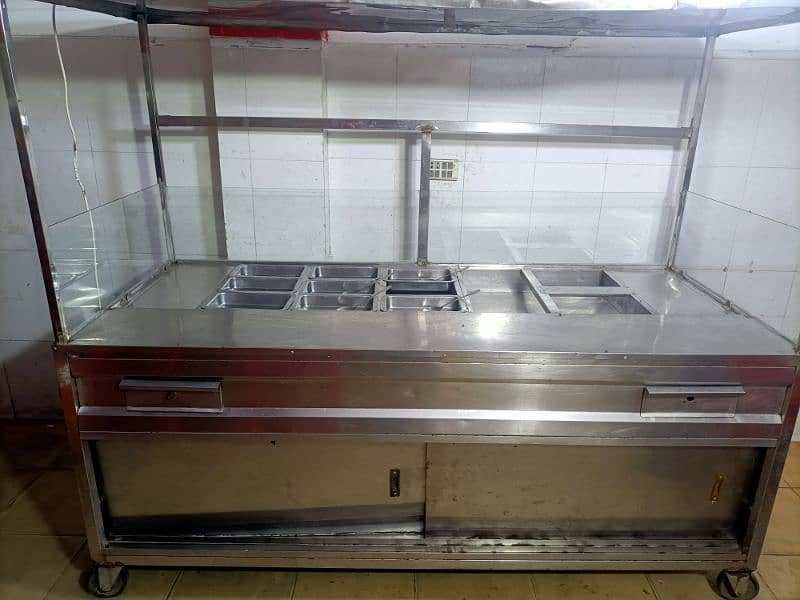 Burger counter/Salad counter/for multi purpose / for sale 0