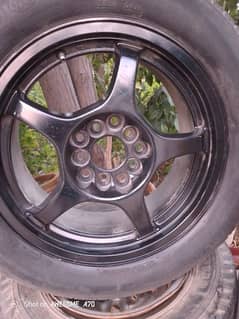 15 inch l I rim universal install Toyota Honda