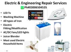 All types of electrical works