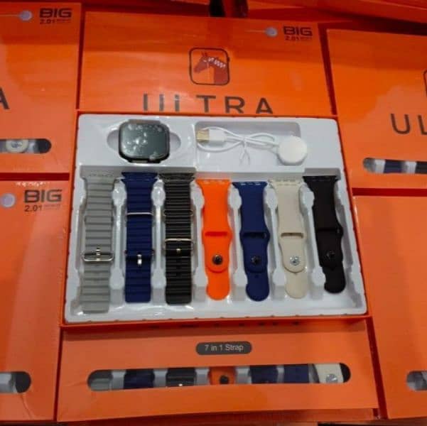 7 in 1 Ultra smart watch ,pack of 10 1