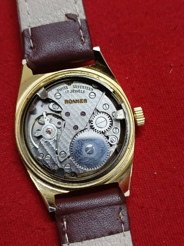 vintage Watch  ROAMER Popular 6