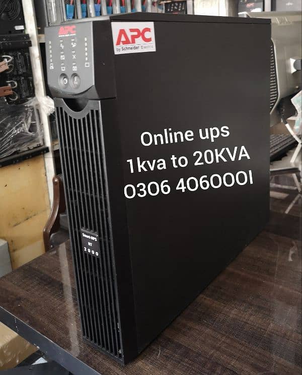 APC UPS CS 650VA,1000VA,1500VA,3000VA,5000Va,10kva,20kva, 40kva, 60kva 8