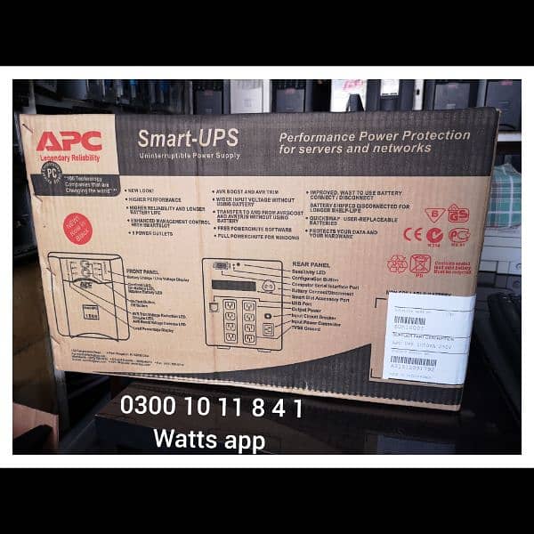 APC UPS CS 650VA,1000VA,1500VA,3000VA,5000Va,10kva,20kva, 40kva, 60kva 11