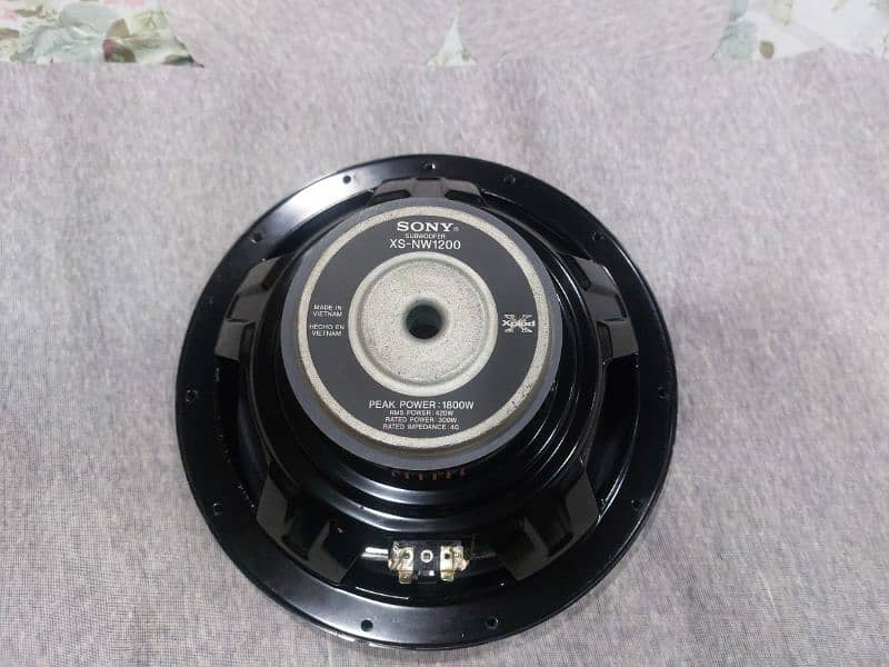 Original Sony Xplod Japanese Subwoofer 12inch Brand New Condition 3