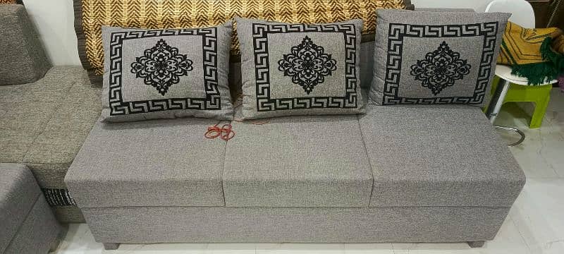 sofa set 6 seater with foot rest /seat 3