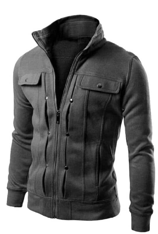 Men's Fleece Zipper Jacket 7