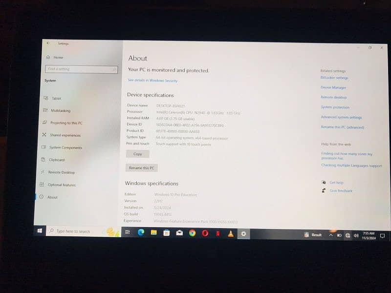 Lenovo Thinkpad 10 by 10 condition 2