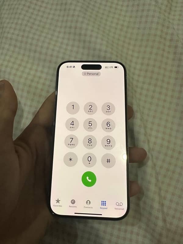 Iphone 15 Pro 256gb physical sim non pta 8