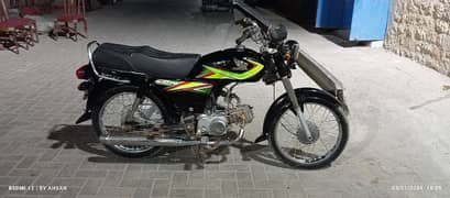 HONDA CD 70 2019 MODEL 7VE MONTH KI