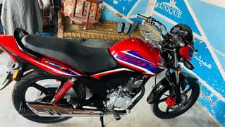 Honda CB125F Modal 2022 Price 275000 Punjab register red colour