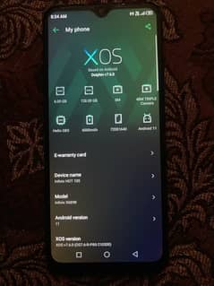 Infinix  hot10s 6/128 with box exchange possible