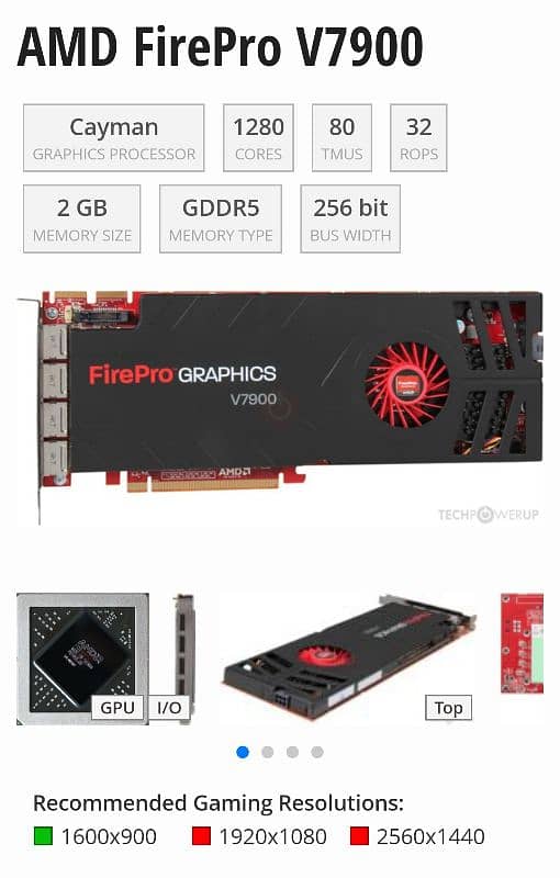 AMD FirePro V7900 Graphics Card, better than 750 ti 0