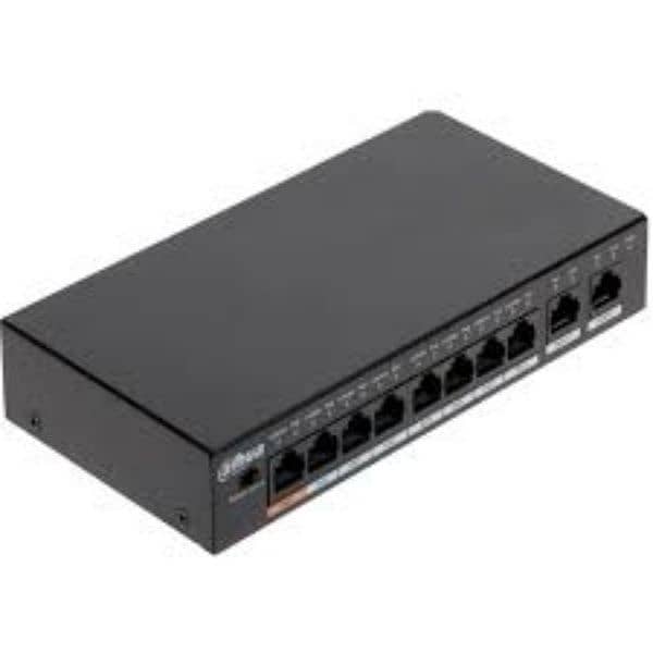 dahua poe switch 4 port dual uplink 1