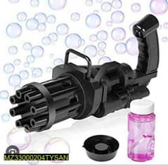 8 Hole Electric Bubble Gun Matchine Color Random